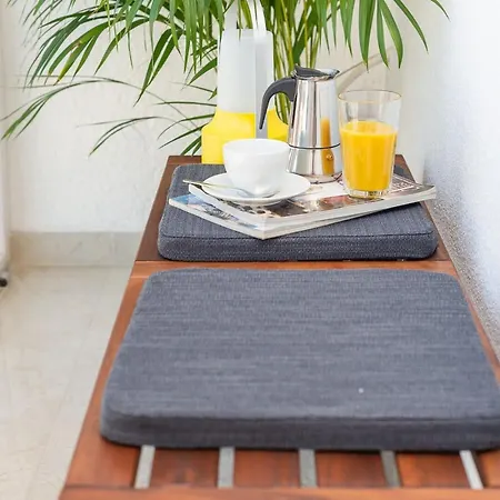 Navy Aesthetic With Balcony By Renters Apartment Warsaw